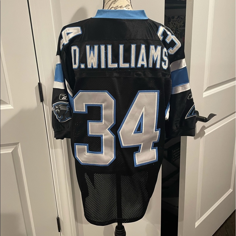 Reebok Carolina Panthers Jersey- D. Williams